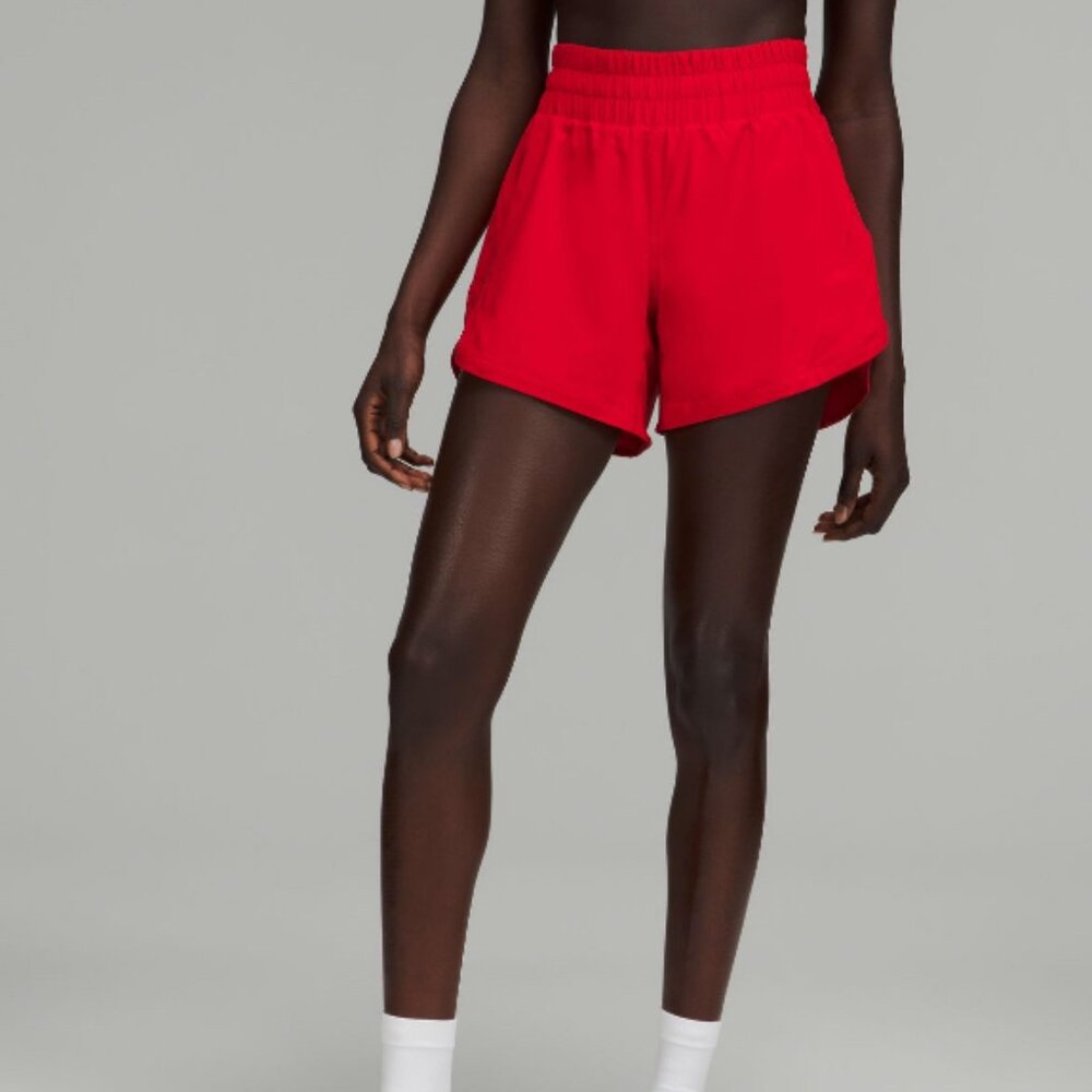 Lululemon Track That High-Rise Lined Short 5"